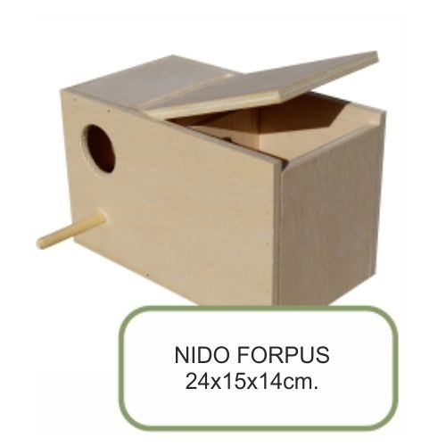Nido de Madera Forpus
