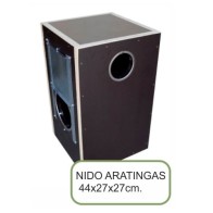 Nido de Madera Aratingas | Espacio de Cría Acogedor