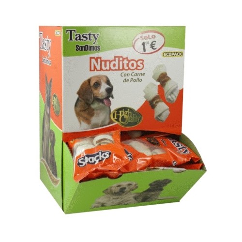 Nuditos Con Carne Bolsa 2x12 Gr. Caja 40 Und.