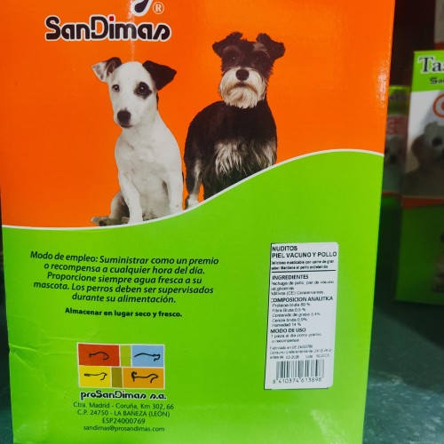 Nuditos Con Carne Bolsa 2x12 Gr. Caja 40 Und.