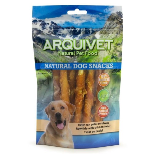 Chicken Wrapped Snack Twist 100gr Arquivet