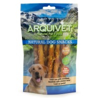 Chicken Wrapped Snack Twist 100gr Arquivet