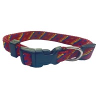 Collar de Nylon Azul Azteca 20mm