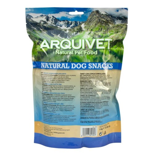 Rabbit Fillet Snack Twist 1 Kg