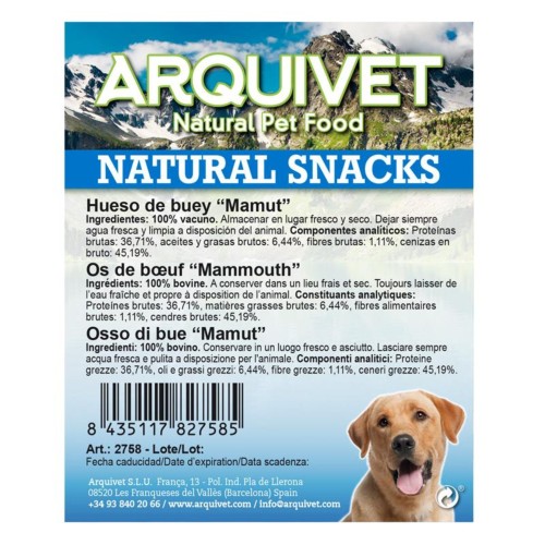 Mamut Beef Bone for Large Dogs