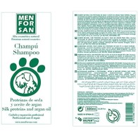 Menforsan Argan Oil and Protein Shampoo for Dogs