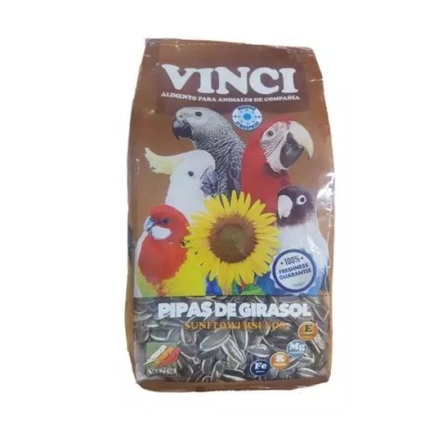 Pipas de Girasol Argentinas 500g para Mascotas