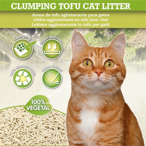 Natural Tofu Cat Litter 6L