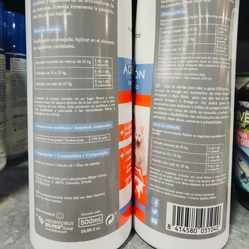 Aceite De Salmón Menforsan 500ml