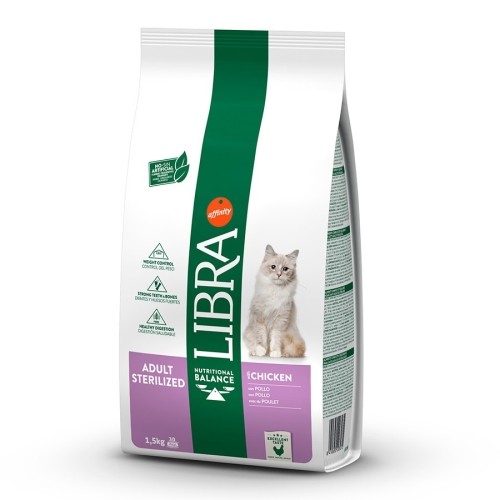 Libra Cat Sterilized 3 Kg Nutrición para Gatos