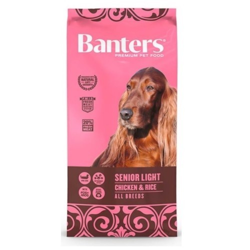 Banters Senior & Light Dog Food 3kg