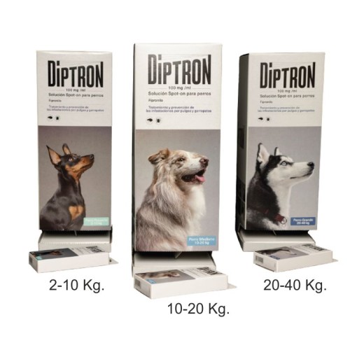Diptron Spot-on Pipette for Dogs 2-10 Kg.