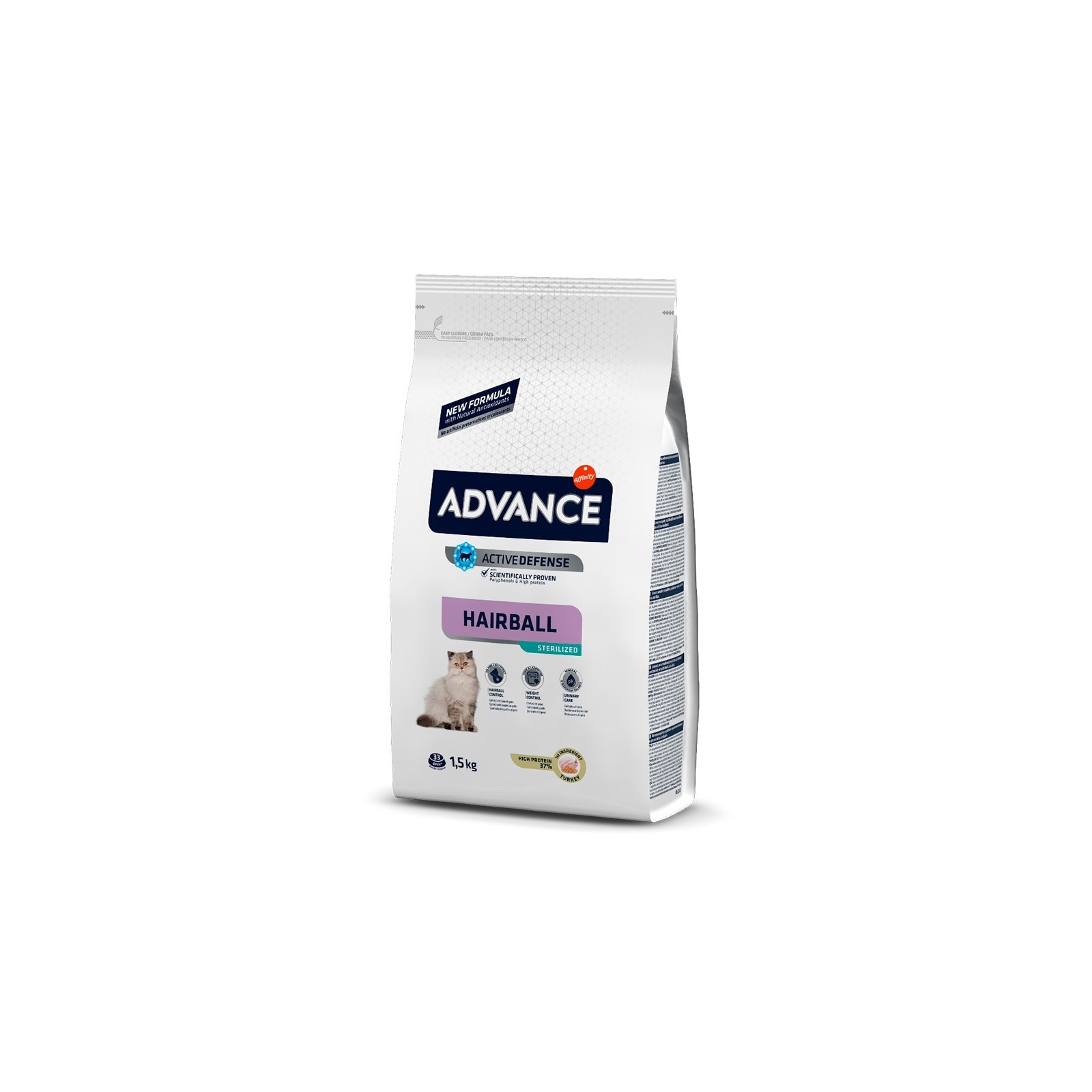 Advance Cat Sterilized Hairball 3 Kg Advance Cat Sterilized Hairball 3 Kg