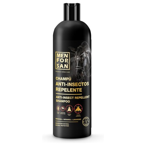 Champú Natural Repelente de Insectos para Caballos 1Lt