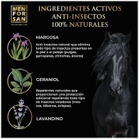 Champú Natural Repelente de Insectos para Caballos 1Lt