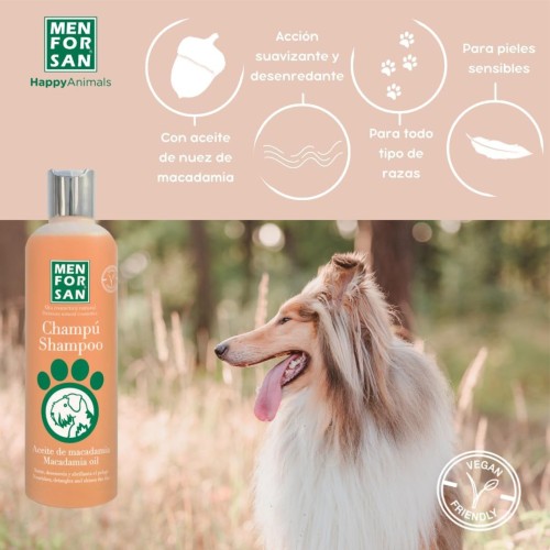 Menforsan Champu Aceite De Macadamia 300ml