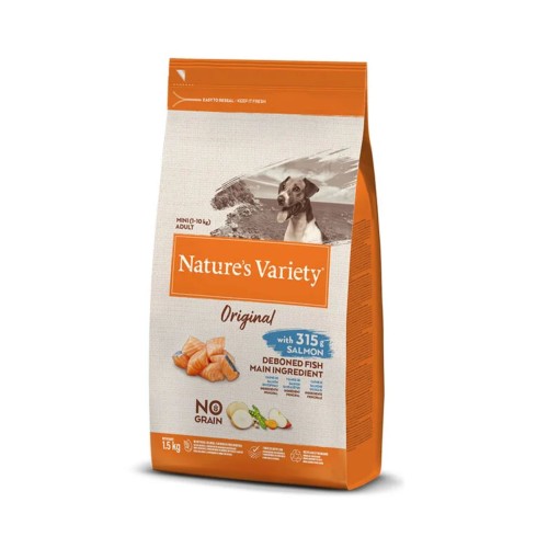 Nature's Variety Original GF Mini Adult Salmón 0.6 Kg