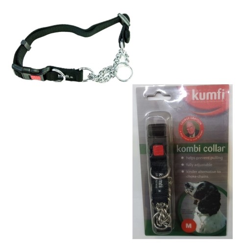 Collar Kombi Ajustable para Mascotas Pequeñas y Medianas