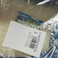 Cama Cuadrada Acogedora para Perros con Huellas Azules
