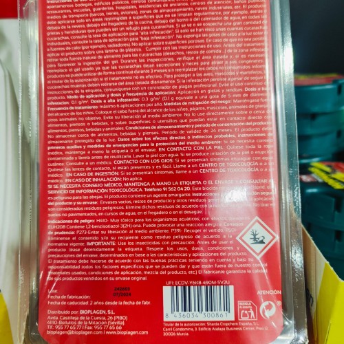 Biogel Ckc 10g Cucarachas Cebo