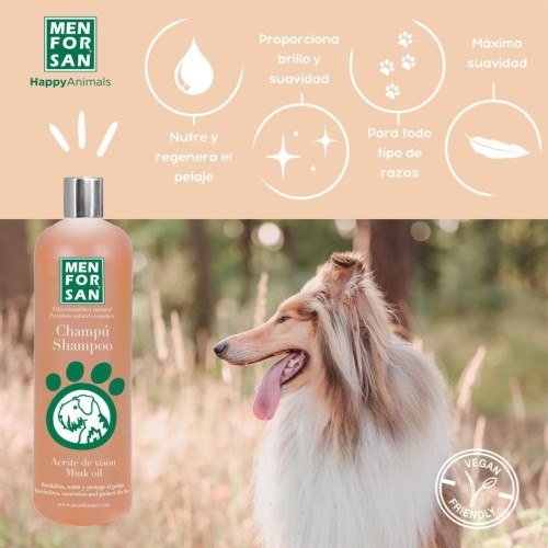 Menforsan Mink Oil Shampoo 1L