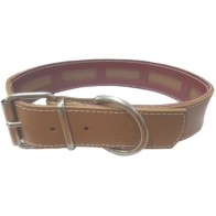 Collar Cuero Protec Natural para Perros