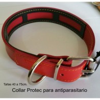 Collar Cuero Protec Natural para Perros
