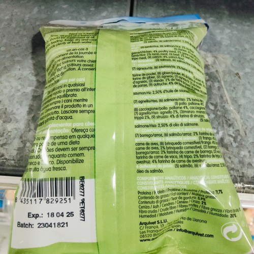 Soft Snacks Bones and Hearts 100gr Arquivet