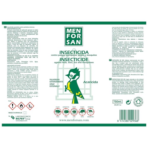Insecticida Aves Menforsan 750ml