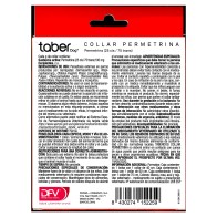 Permethrin Dog Collar 60 cm Red for Parasite Protection