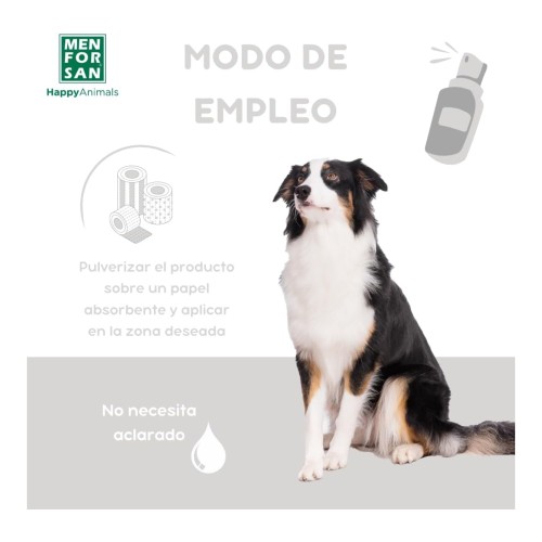 Menforsan Limpiador Facial Suave para Perros