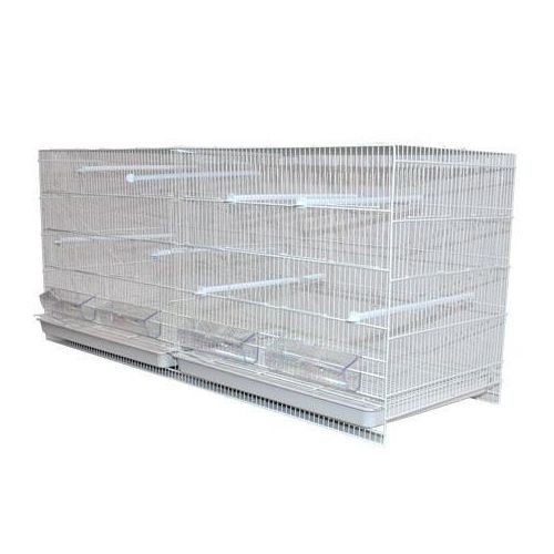 Large Bird Aviary White - Spacious and Functional