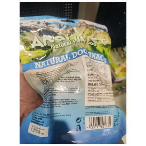 Aros Masticables con Pollo 200g