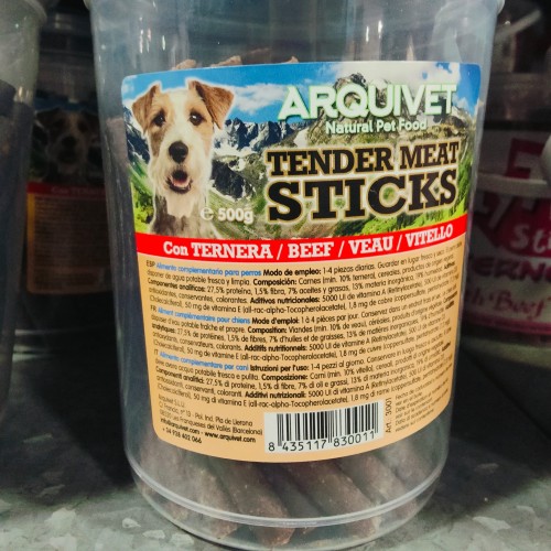 Tender Meat Sticks with Lamb 500gr
