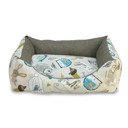 Cama Cuadrada para Mascotas 70cm de Confort