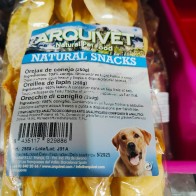 Dried Rabbit Ears 250 Gr
