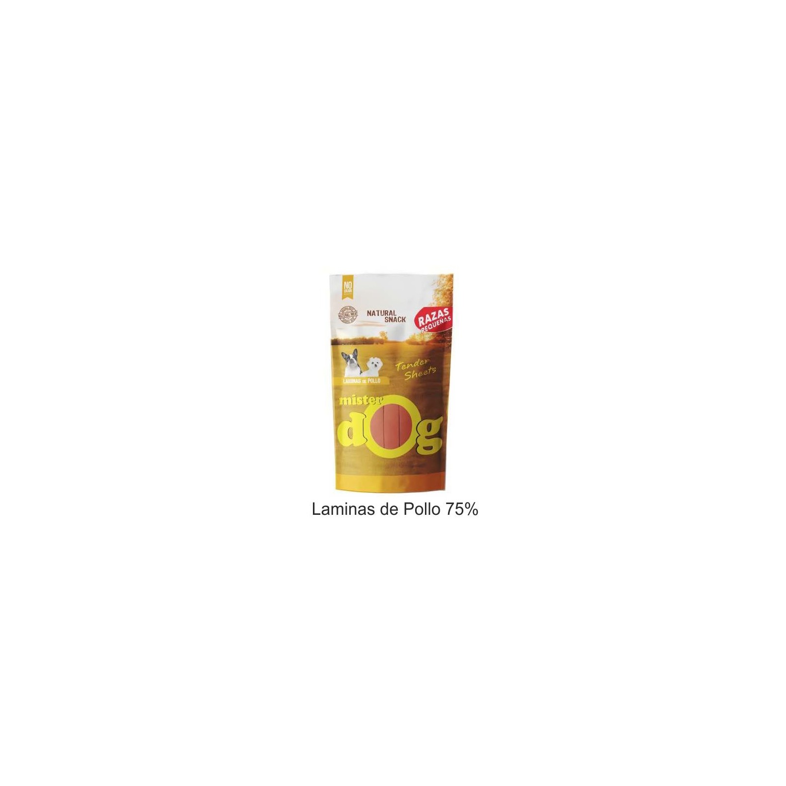 Snack Laminas De Pollo 70 Gr. Mister Dog Snack Laminas De Pollo 70 Gr. Mister Dog