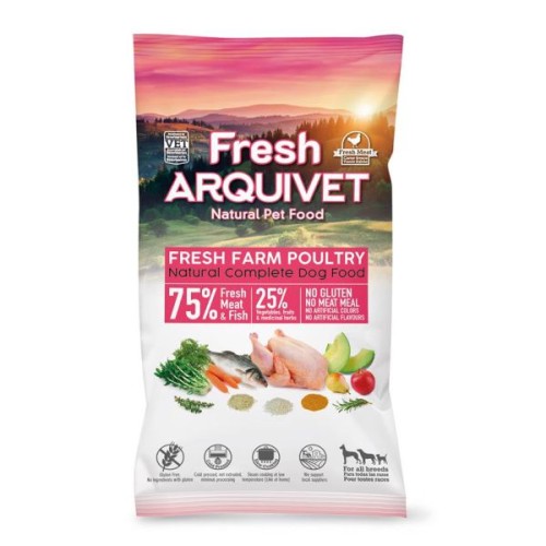 Arquivet Fresh Farm Poultry Dog Food 10 Kg
