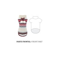 Sugar Cloud Knitted Jersey for Pets 45 Cm