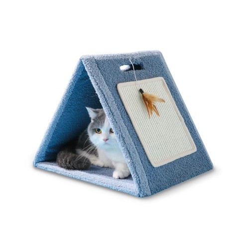 Foldable Triangle Cat Scratcher