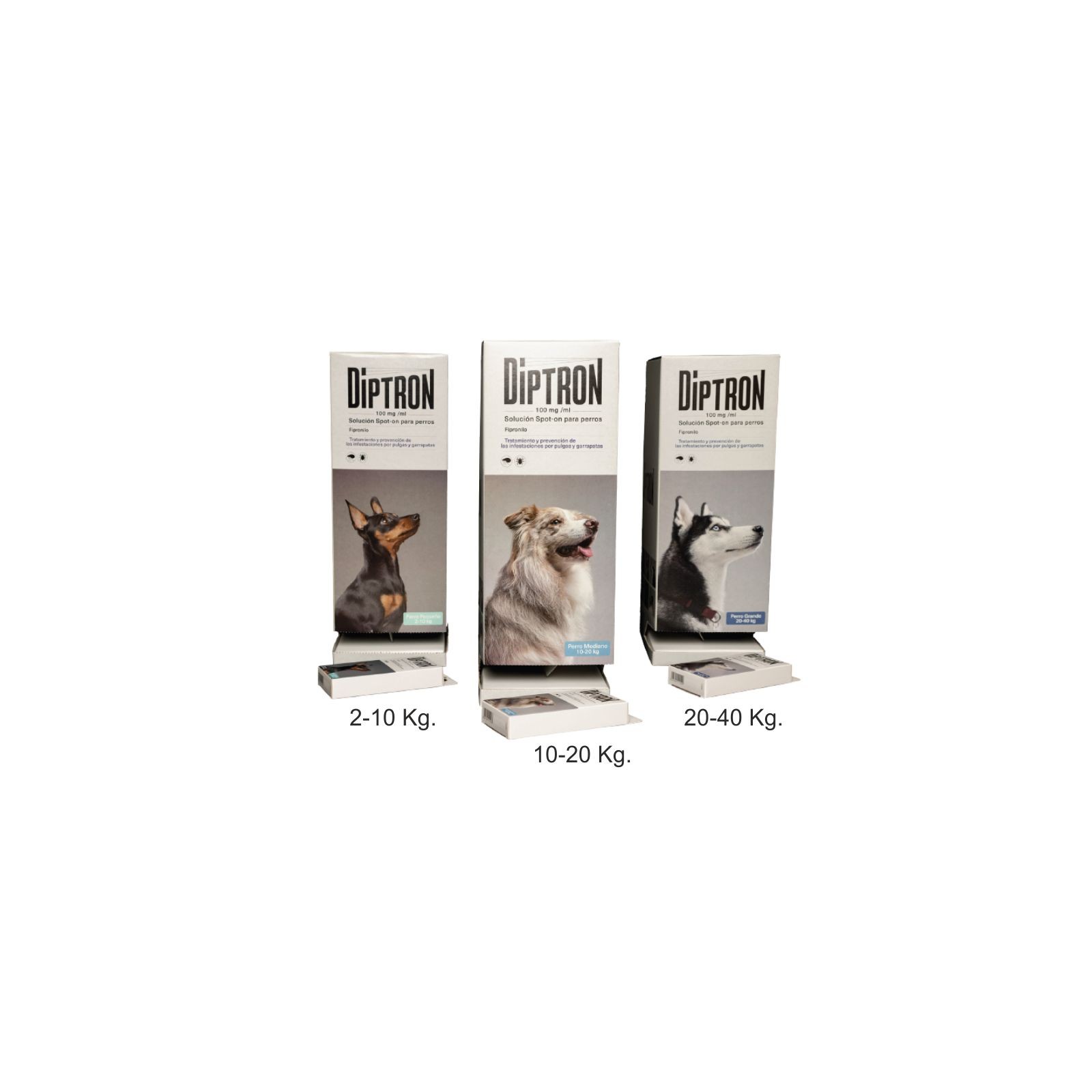 Diptron Spot-On Flea and Tick Treatment for Dogs 20-40 Kg Diptron Spot-On Flea and Tick Treatment for Dogs 20-40 Kg