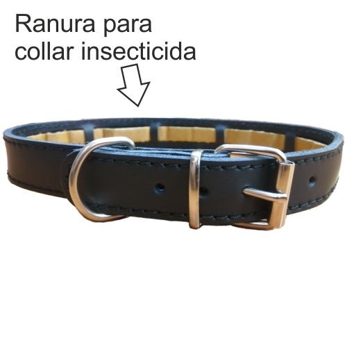 Natural Leather Protect Dog Collar