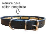 Collar Protect Cuero Natural
