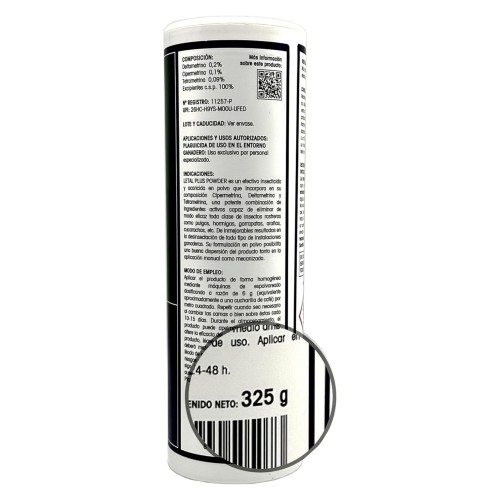 Letal Plus Powder 325 Gr Insecticide for Crawling Insects