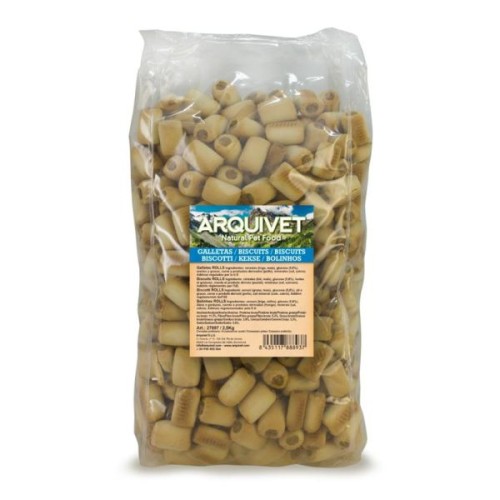 Galletas Rolls Rellenas 2.5 Kg para Perros