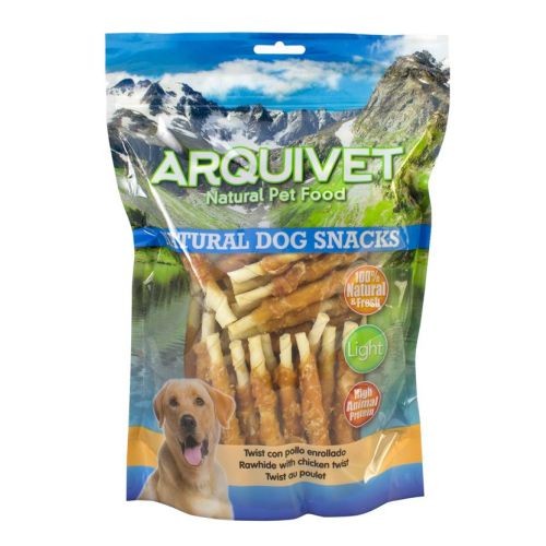 Snack Twist con Pollo Enrollado 13cm/3 Kg