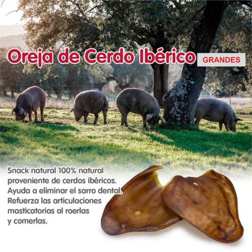 Orejas De Cerdo Ibérico X-large 60gr Bolsa 30 Uds