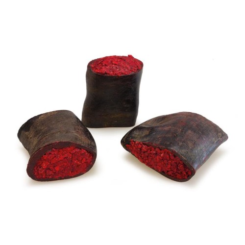 Cuernos De Búfalo Rellenos De Palito De Piel 8 Cms. / 20 Uds.