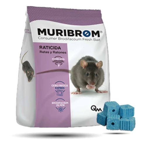 Raticida Muribrom Bloque 200 Gr
