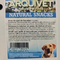 Aros Masticables de Piel de Bacalao 12 Uds.